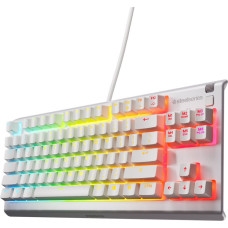 Steelseries Apex 3 TKL, White, US
