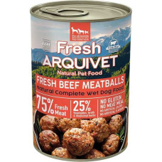 Arquivet Fresh Beef meatballs in sauce - wet dog food - 400g