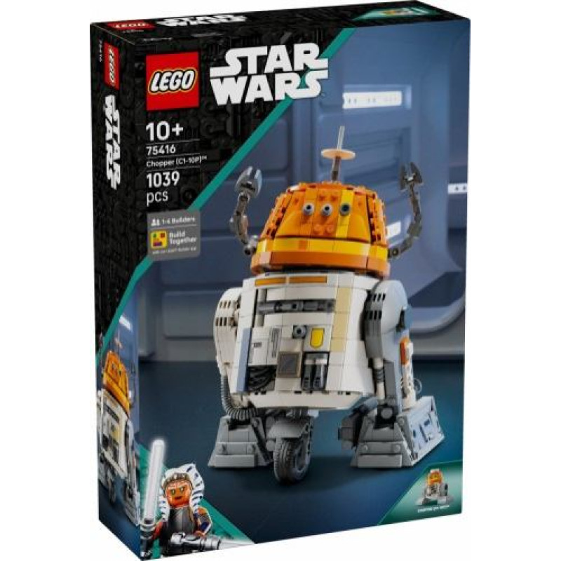 Набор конструктора Lego Star Wars 75416: Чоппер (C1-10P) — дроид-астромеханик.