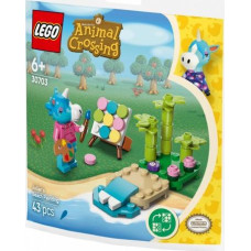 Набор Lego Animal Crossing 30703 "Пляж Джулиана" (рисунок).