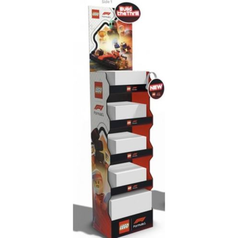 Конструктор Lego DISPLAY F1 MIX Slim