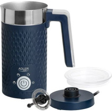 Adler AD 4494d milk frother/warmer Automatic, Navy blue
