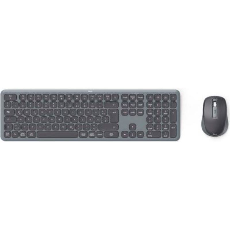 Hama multi device keyboard and mouse set black gre