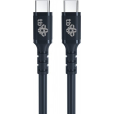 TB USB C - USB C 60W jelly cable 1m black