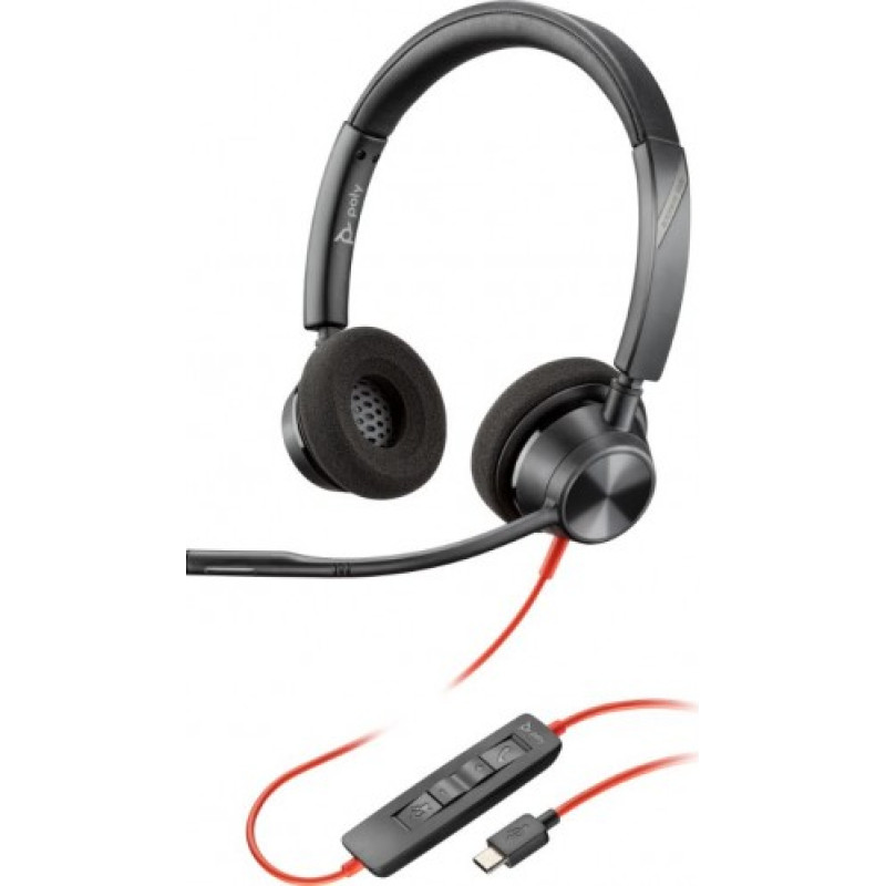 Poly Blackwire 3320 Stereo USB-C/A Headset 8X219A