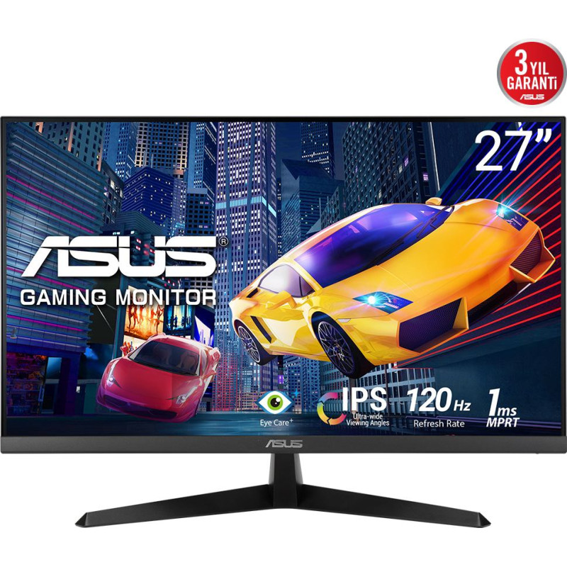 Asus VY279HGR монитор для ПК 68,6 cm (27") 1920 x 1080 пикселей Full HD ЖК Черный