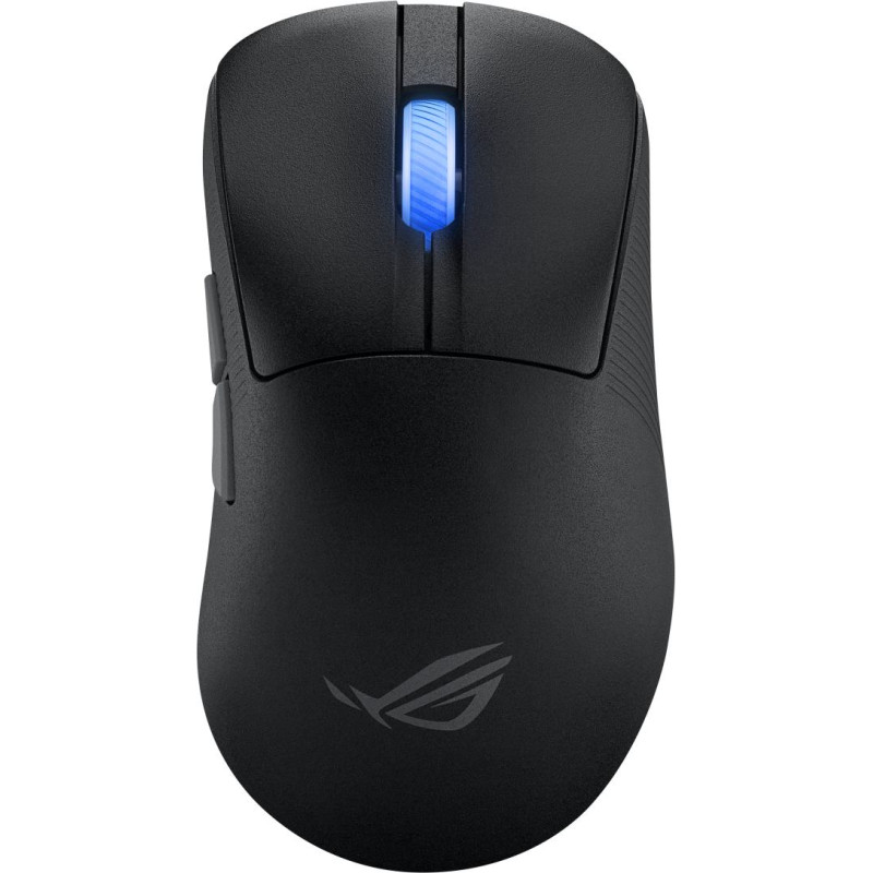 Asus ROG Keris II Ace Wireless AimPoint Black компьютерная мышь Игровой Для правой руки RF Wireless + Bluetooth + USB Type-A Оптический 42000 DPI