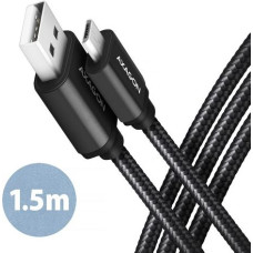 Axagon BUMM-AM15AB cabl e MicroUSB USB-A 1.
