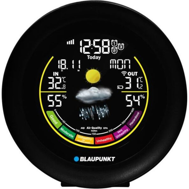 Blaupunkt WS35BK APP WEATHER STATION, BLACK
