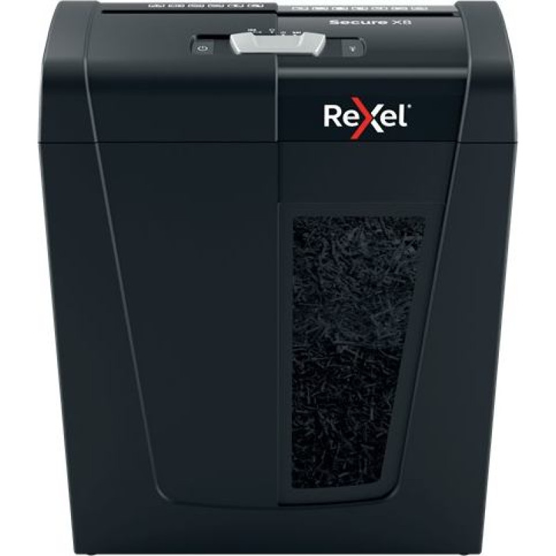 Rexel Secure X8 paper shredder Cross shredding 70 dB Black