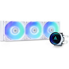 Chieftec CLC-360-RGB-W computer cooling system Computer case All-in-one liquid cooler 12 cm White