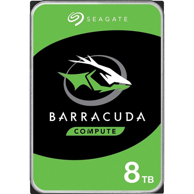 Seagate BarraCuda internal hard drive 8 TB 5400 RPM 256 MB 3.5" Serial ATA III (ST8000DM004)