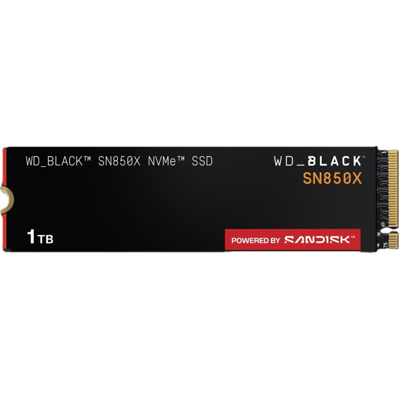 WD Western Digital Black SN850X 1 TB M.2 PCI Express 4.0 NVMe