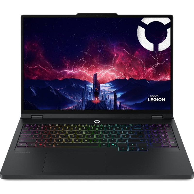 Lenovo Legion Pro 5 16AFR10 AMD Ryzen&trade; 9 9955HX Laptop 40.6 cm (16") WQXGA 32 GB DDR5-SDRAM 1 TB SSD NVIDIA GeForce RTX 5070 Wi-Fi 7 (802.11be) Black