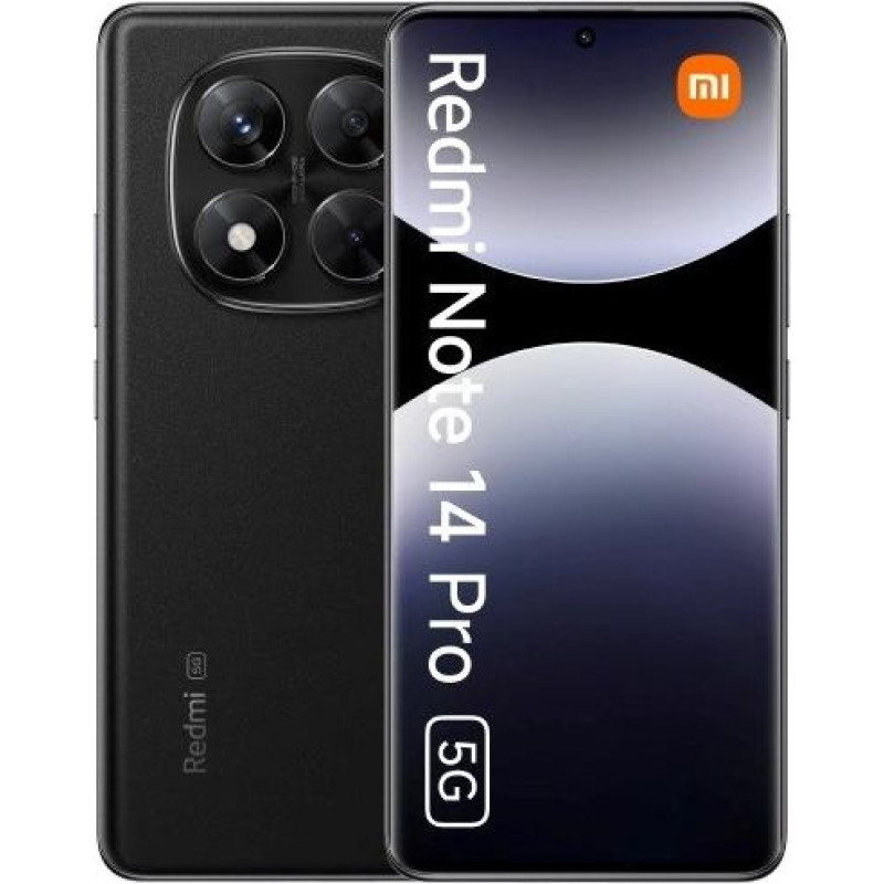 Xiaomi Redmi Note 14 Pro 5G 16.9 cm (6.67") Dual SIM USB Type-C 12/512 GB 5110 mAh Black