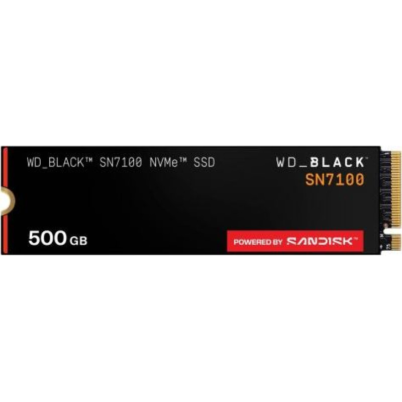 Western Digital SSD Black 500GB SN7100 NVMe 2280 M2