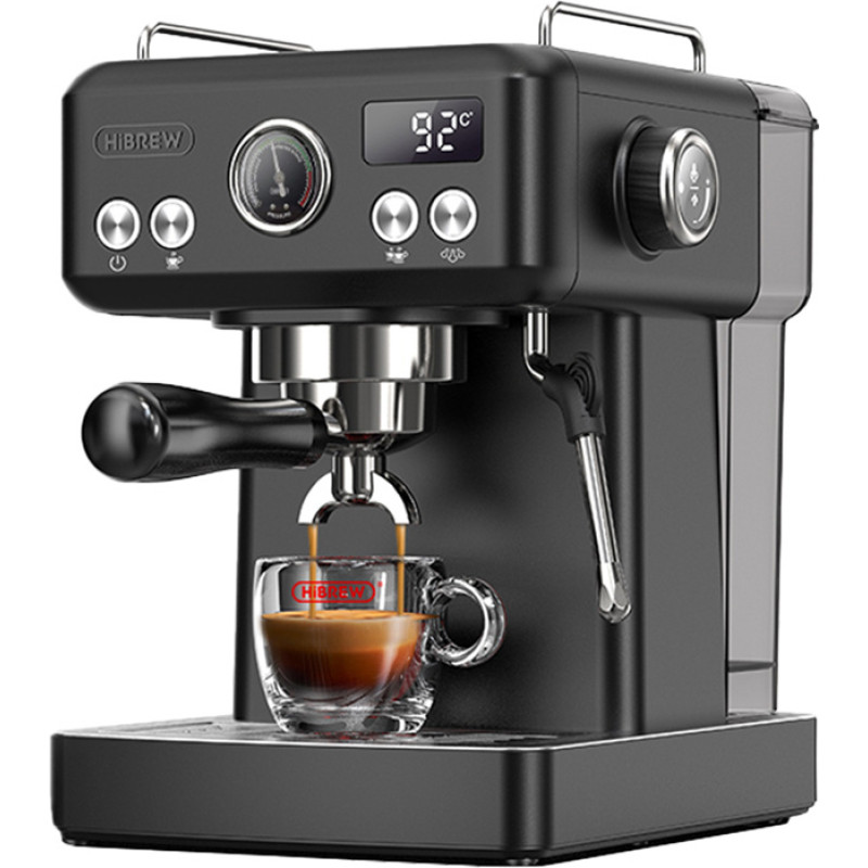 Hibrew H10A piston espresso machine with temperature control (black)