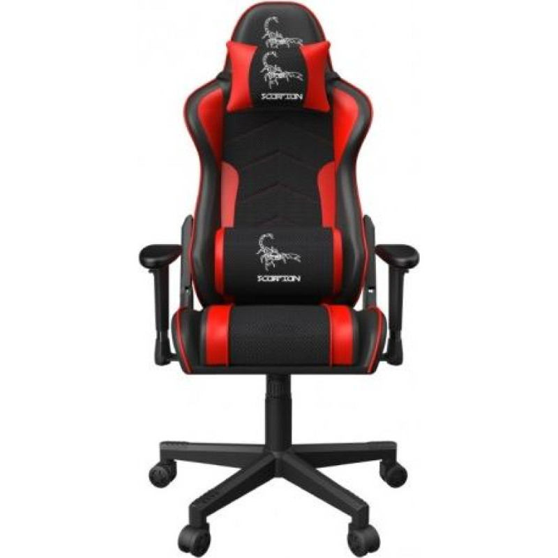 Gembird Gaming chair black-red
