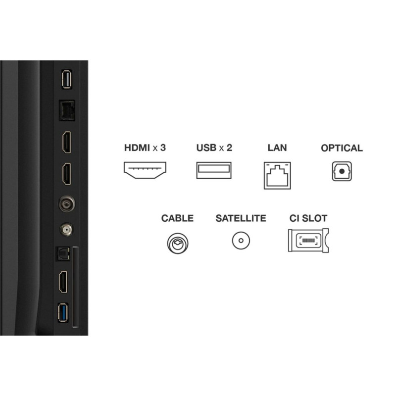 TCL Telewizor TCL 75V6C LED 75'' 4K Ultra HD Google TV