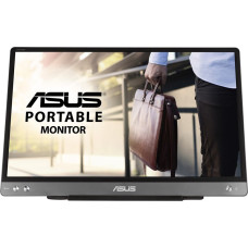 Asus MB14AC computer monitor 35.6 cm (14") 1920 x 1080 pixels Full HD Grey