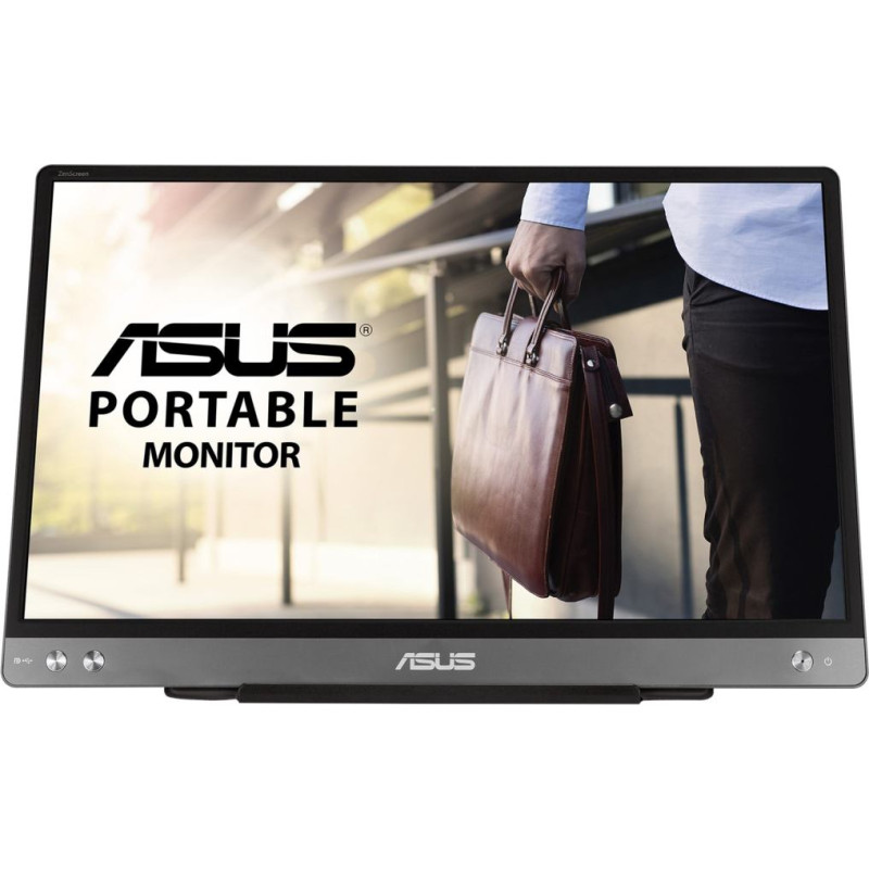 Asus MB14AC computer monitor 35.6 cm (14") 1920 x 1080 pixels Full HD Grey