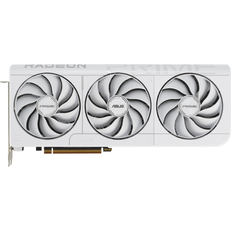 Asus Prime -RX9070XT-O16G-WHITE AMD Radeon RX 9070 XT 16 GB GDDR6