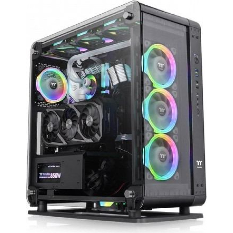 Thermaltake Core P6 Tem pered Glass Black