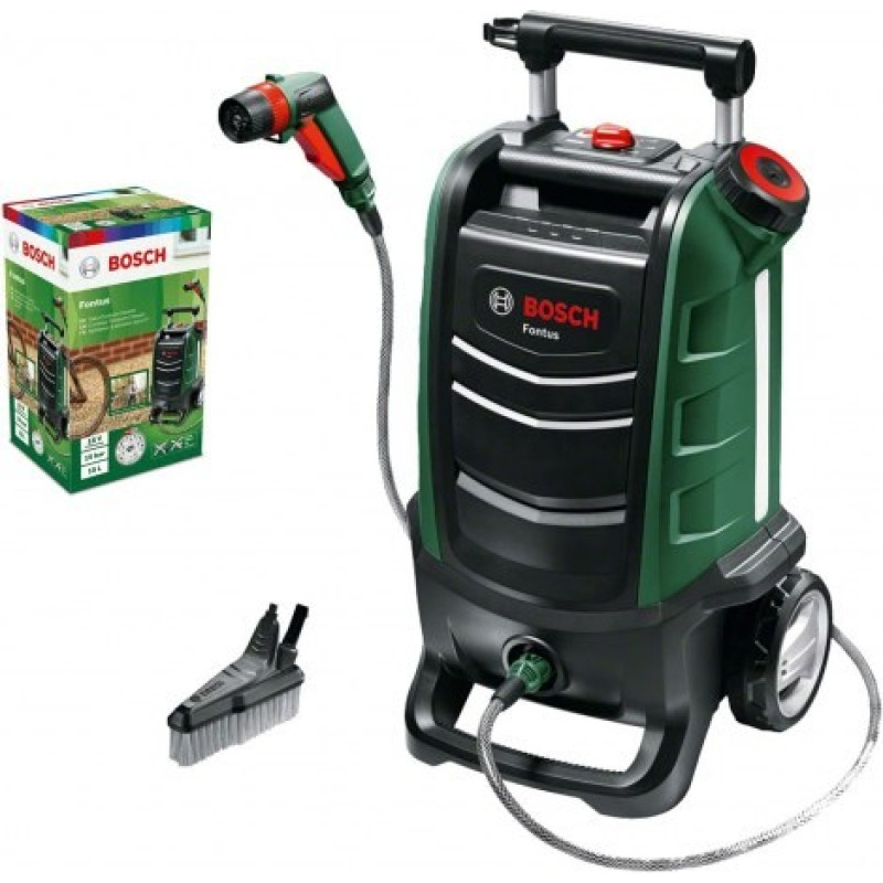 Bosch Аккумуляторная мойка высокого давления Fontus 18V solo, 06008B6102, без аккумулятора и зарядного устройства.