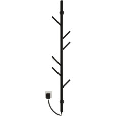 Kosser Полотенцесушитель Stijka 1200x30 ELR, чёрный, с регулировкой.