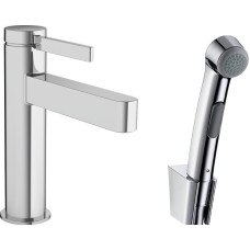 Hansgrohe Смеситель для раковины с биде-душем, Finoris, 76210000, хром.