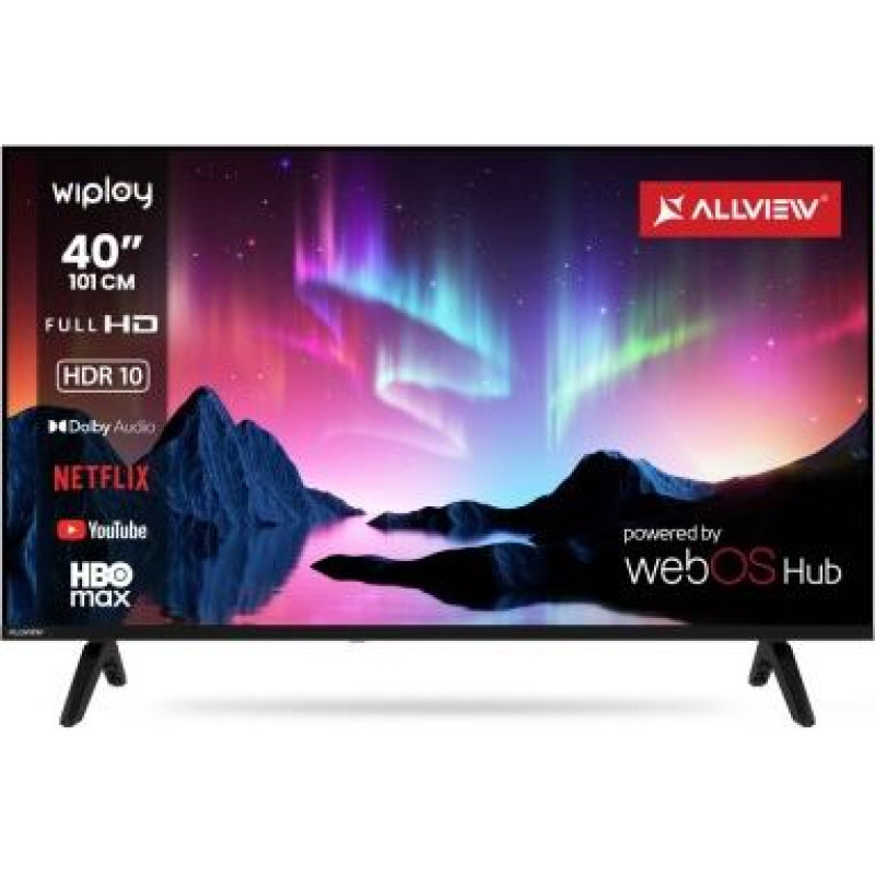 Allview Telewizor AllView Telewizor LED 40 cali 40WIPLAY6301-F