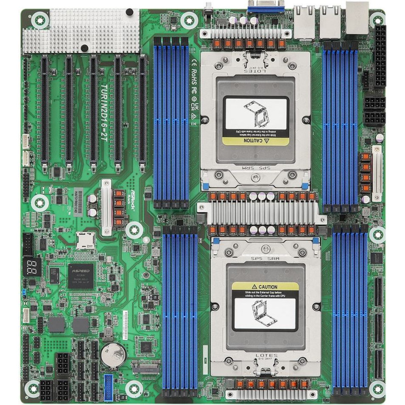 Asrock TURIN2D16-2T motherboard Socket SP5 EEB
