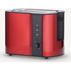 Severin AT 2217 toaster 2 slice(s) 800 W Metallic, Red