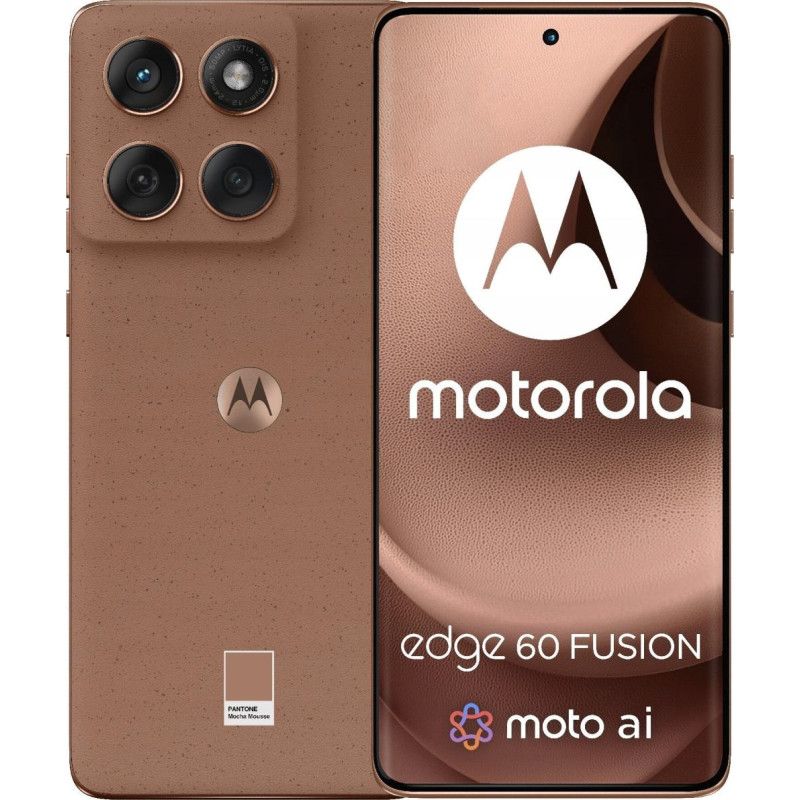 Motorola Smartfon Motorola Edge 60 Fusion 5G 8/256GB Brązowy  (PB7E0055PL)