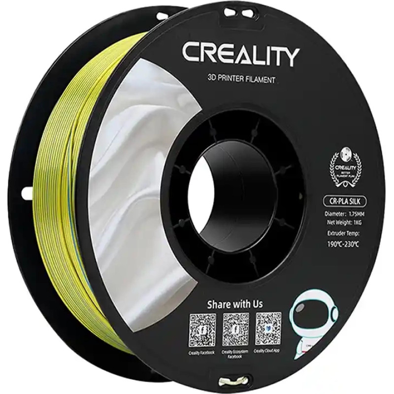 Creality CR-Silk PLA Filament Creality (Yellow-blue)