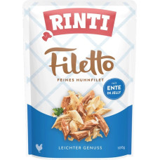 Rinti Filetto Chicken fillet with duck - wet dog food - 100g