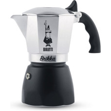 Bialetti Brikka Moka pot 0.17 L Black, Stainless steel