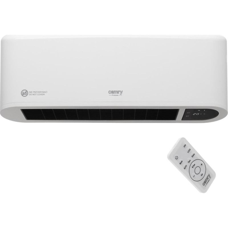 Adler AD 7753 air curtain Black, White 2000 W