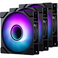 Phanteks M25 Gen2 PWM D-RGB Fan, 3-Pack, 140mm, Black