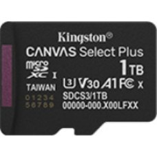 Kingston Karta pamięci microSD 1TB Canvas Select+ G3 150MB/s