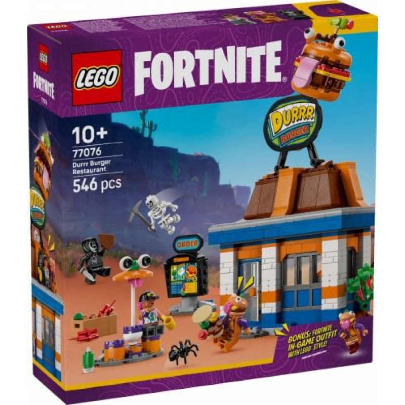 LEGO Klocki Fotnite 77076 Ресторан Дурр Бургеровния