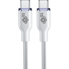 TB USB C - USB C 60W Glamour cable 1.5m white