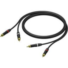 Procab 2X RCA/CINCH MALE-2X RC A/CINCH MALE ULTRAFK 1,