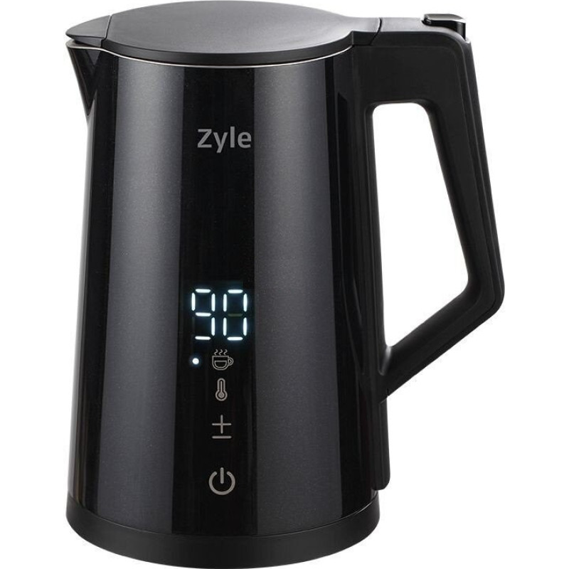 Zyle Elektrinis virdulys Zyle ZY285BK,1,7 l talpa, su temperatūros reguliavimo funkcija