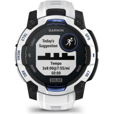 Garmin Instinct 2.29 cm (0.9") MIP 45 mm Digital 176 x 176 pixels Touchscreen Black, White GPS (satellite)