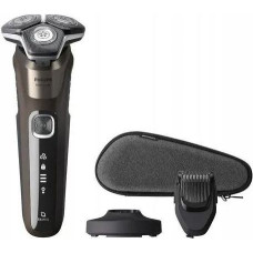 Philips Men's electric shaver, brown + case, Philips 5000 series S5886/38