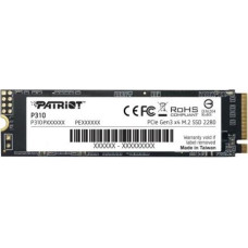 Patriot SSD 1.92TB P310 PCIe M.2 Gen3 x4 NVMe 2100/1800MB/s