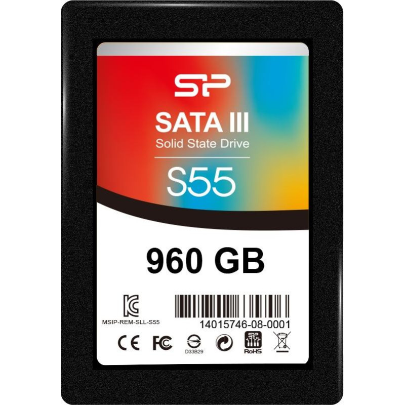 Silicon Power Slim S55 2.5" 960 GB Serial ATA III TLC