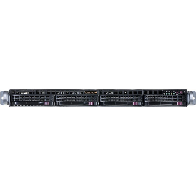 Supermicro SuperChassis 813MFTQC-350CB2 Rack Black 350 W
