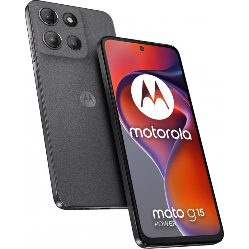 Motorola moto g15 power 17.1 cm (6.72") Dual SIM Android 15 4G USB Type-C 8 GB 512 GB 6000 mAh Grey